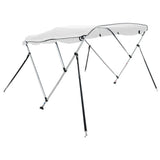 VidaXL Bimini-Top 3 Bögen mit Seitenwänden 183x(185-198)x137 cm