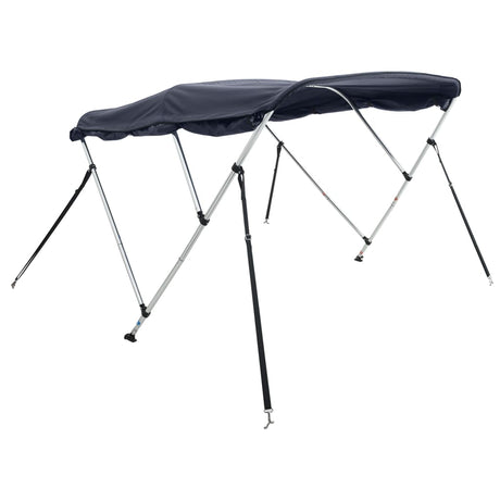 VidaXL Bimini-Top 3 Bögen mit Seitenwänden 183x(185-198)x137 cm