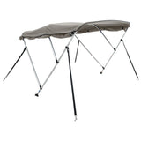 VidaXL Bimini-Top 3 Bögen mit Seitenwänden 183x(185-198)x137 cm