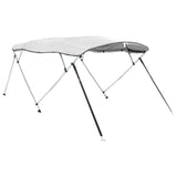 VidaXL Bimini-Top 4 Bögen mit Seitenwänden 243x(185-198)x137 cm