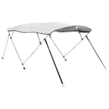 VidaXL Bimini-Top 4 Bögen mit Seitenwänden 243x(200-213)x137 cm