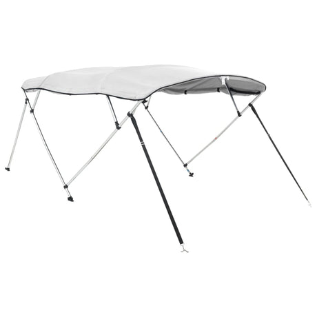 VidaXL Bimini-Top 4 Bögen mit Seitenwänden 243x(200-213)x137 cm