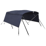 VidaXL Bimini-Top 4 Bögen mit Seitenwänden 243x(200-213)x137 cm