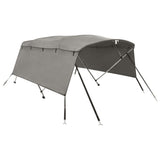 VidaXL Bimini-Top 4 Bögen mit Seitenwänden 243x(200-213)x137 cm