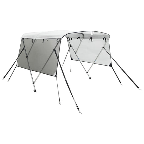 VidaXL Bimini-Top 3 Bögen mit Netzseitenwänden183x(154-167)x137 cm