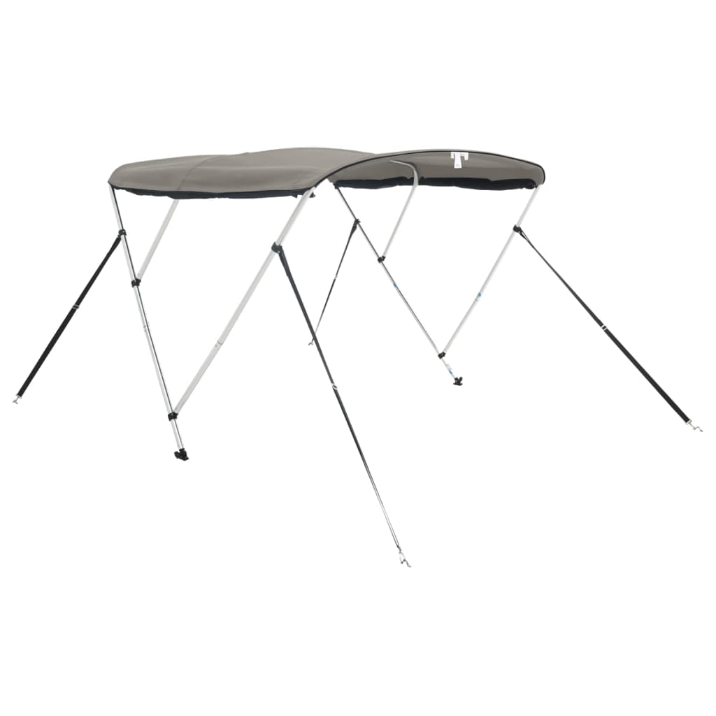 VidaXL Bimini-Top 3 Bögen mit Netzseitenwänden 183x(137-152)x137 cm