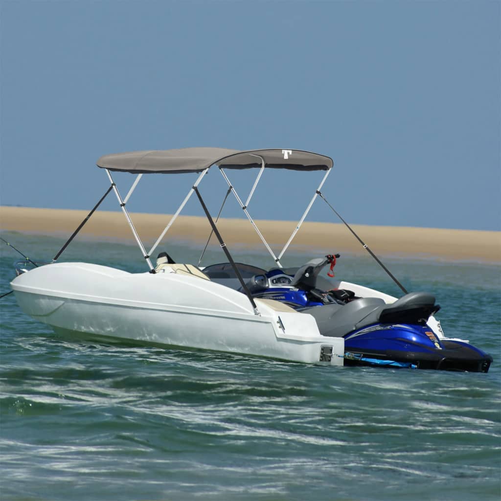 VidaXL Bimini-Top 3 Bögen mit Netzseitenwänden 183x(154-167)x137 cm