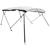 VidaXL Bimini-Top 4 Bögen mit Netzseitenwänden 243x(185-198)x137 cm