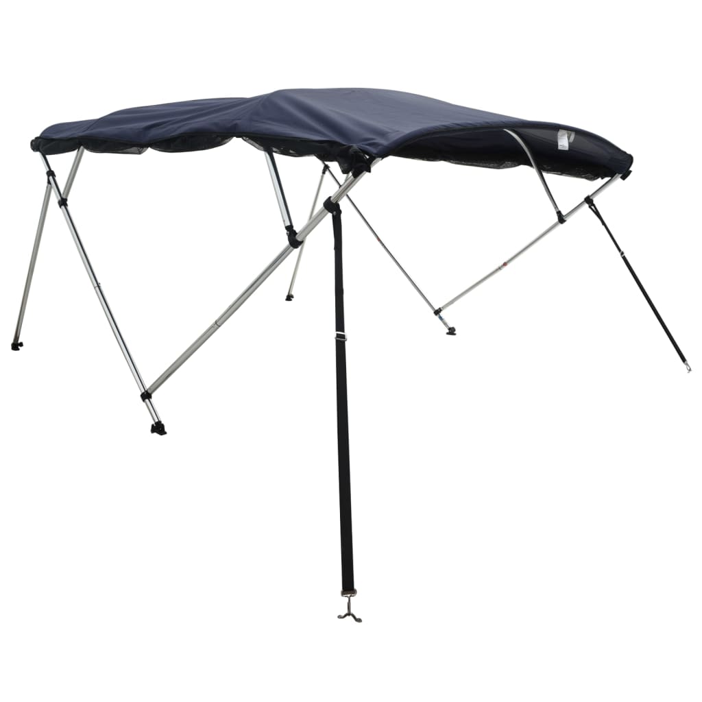 VidaXL Bimini-Top 4 Bögen mit Netzseitenwänden 243x(200-213)x137 cm