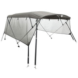 Vidaxx Bimini-Top 4 Bögen mit Netzseitenwänden 243x(170-182)x137 cm