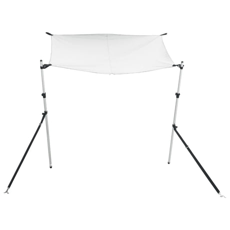 VidaXL Sonnenschutztuch T-Top 170x170x (115-183) cm weiß