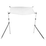 Vidaxl Shadow cloth t-top 170x170x (115-183) cm white