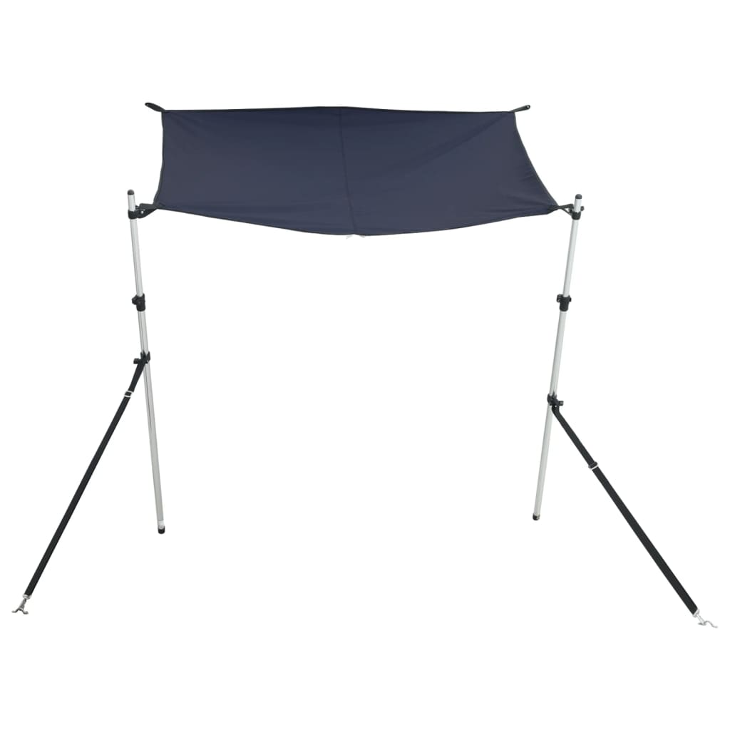 Vidaxl Shade Tuch T-Top 170x208x (115-183) CM Marine Blau