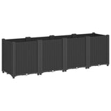 Vidaxx Pflanzgefäß 160x40x53 cm Polypropylen schwarz