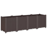 Vidaxl Planning Box 160x40x53 cm Polypropene Brown