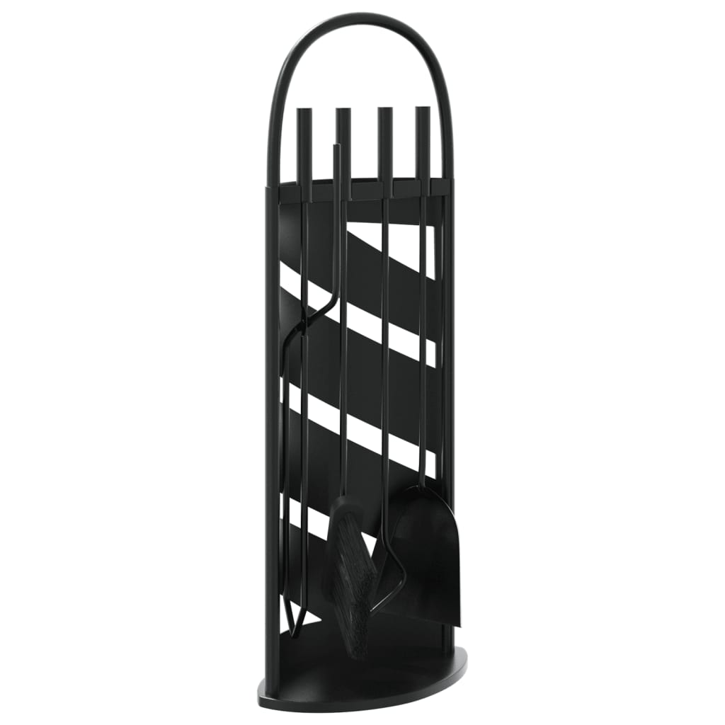 Vidaxl de 5 piezas de chimenea Conjunto de acero 23x15x66 cm de acero