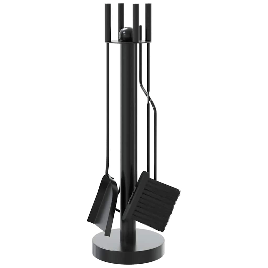 Vidaxx 5-teiliges Kaminbesteckset 18x56 cm Stahl