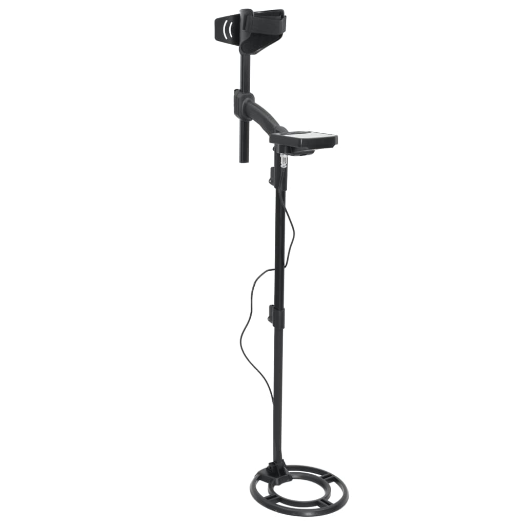 Vidaxl Metal Detector Auto-tune 18 cm Recherche de recherche avec PINPOINT