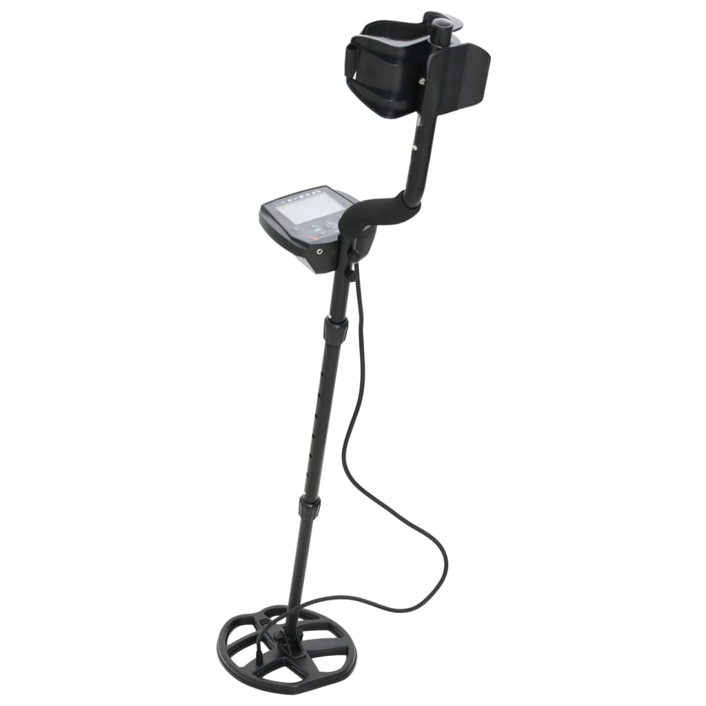 Vidaxxl Metalldetektor mit LCD-Bildschirm, 20 cm Suchtiefe