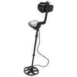 Vidaxl Metal Detector med LCD -skärm 20 cm Sökdjup