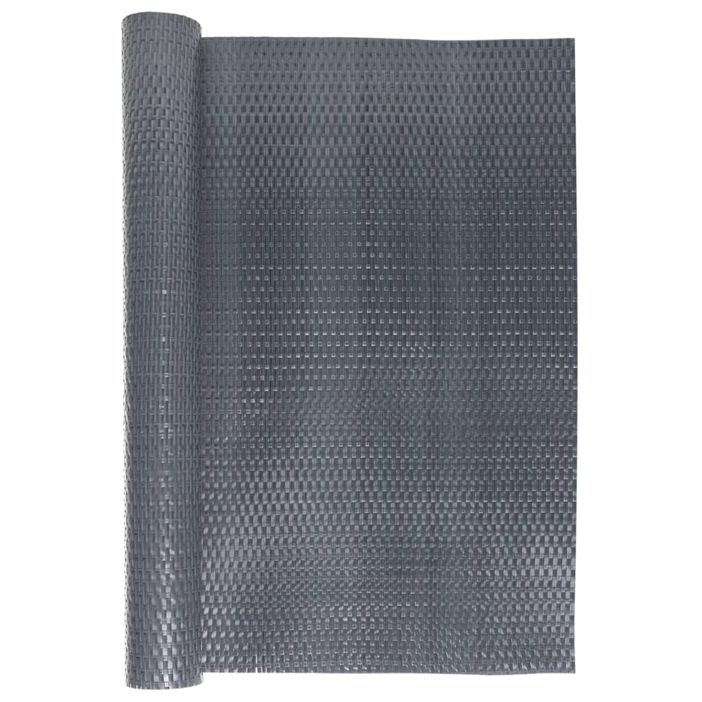 Vidaxl balkongskjerm 300x90 cm Poly Rattan Anthracite -farget