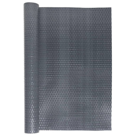 Vidaxx Balkonschirm 400x80 cm Polyrattan Anthrazit