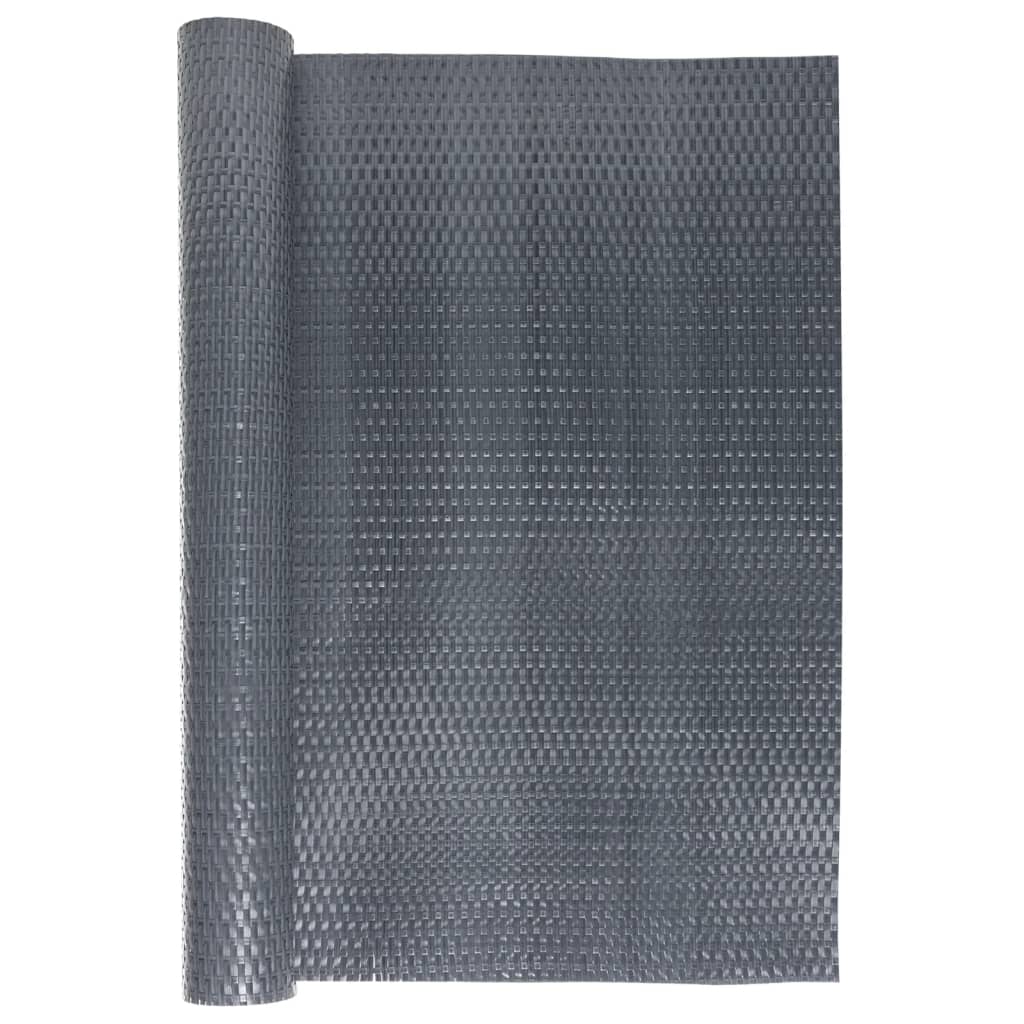 Vidaxx Balkonschirm 500x90 cm Polyrattan Anthrazit