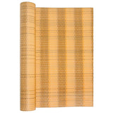 Pantalla de balcón Vidaxl 300x100 cm Poly Rattan marrón claro