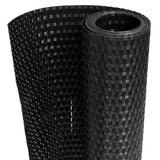 Vidaxx Balkonschirm 500x80 cm Polyrattan schwarz
