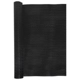 Vidaxx Balkonschirm 600x80 cm Polyrattan schwarz
