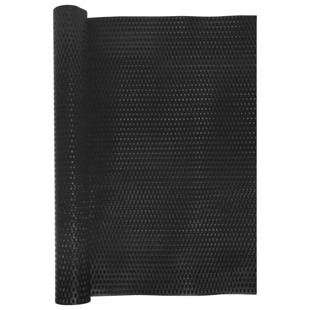 Écran de balcon Vidaxl 600x90 cm Poly Rattan Black