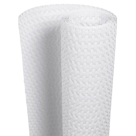 Vidaxx Balkonschirme 5 Stk. 255x19 cm Polyrattan weiß