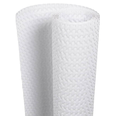 Vidaxx Balkonschirme 10 Stück 255x19 cm Polyrattan weiß