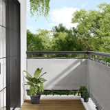 Vidaxl Balkon ekran 75x600 cm 100% Oxford poliester jasnoszary