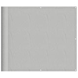 Vidaxl balkonscherm 90x800 cm 100% oxford polyester lichtgrijs