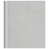 Vidaxx Balkonschirm 120x400 cm 100 % Oxford-Polyester hellgrau