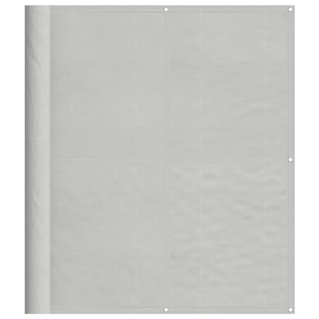Vidaxx Balkonschirm 120x500 cm 100 % Oxford-Polyester hellgrau