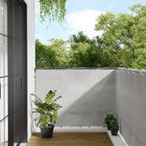 Vidaxx Balkonschirm 120x600 cm 100 % Oxford-Polyester hellgrau