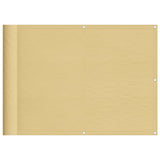 Vidaxx Balkonschirm 75x400 cm 100 % Oxford-Polyester sandfarben