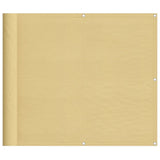 Vidaxx Balkonschirm 90x300 cm 100 % Oxford-Polyester sandfarben