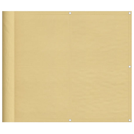 Vidaxx Balkonschirm 90x300 cm 100 % Oxford-Polyester sandfarben