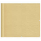 Vidaxx Balkonschirm 90x400 cm 100 % Oxford-Polyester sandfarben