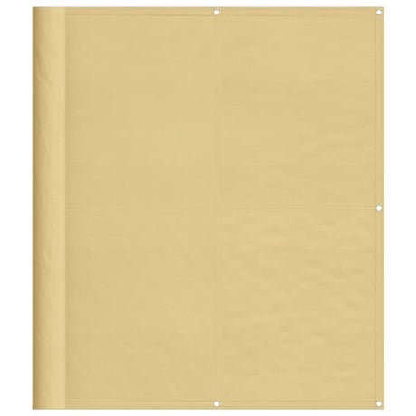 Vidaxx Balkonschirm 120x300 cm 100 % Oxford-Polyester sandfarben