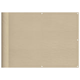Vidaxx Balkonschirm 75x800 cm 100 % Oxford-Polyester beige