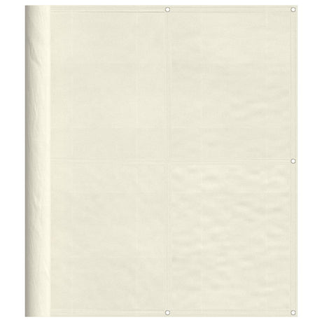 Vidaxx Balkonschirm 120x1000 cm 100 % Oxford-Polyester cremefarben