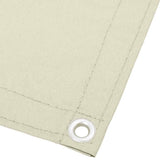 Vidaxx Balkonschirm 120x1000 cm 100 % Oxford-Polyester cremefarben