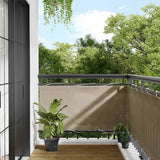 Vidaxl balkonscherm 75x800 cm 100% oxford polyester taupe