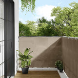 Vidaxl balkonscherm 120x700 cm 100% oxford polyester taupe