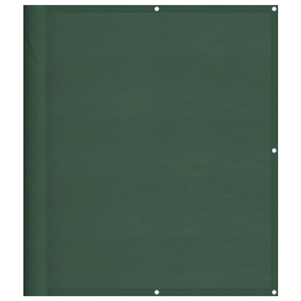 Bidaxl balkongskärm 120x700 cm 100% Oxford Polyester Dark Green