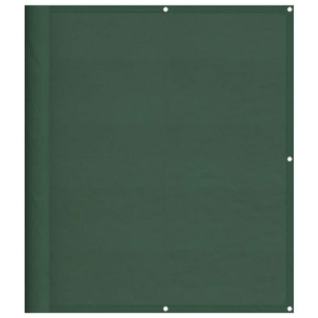Vidaxx Balkonschirm 120x800 cm 100 % Oxford-Polyester dunkelgrün